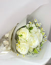 Dainty White Rose Bouquet