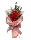 Red Rose Carnation Bouquet