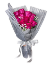 Luxurious Fuchsia Pink Rose Bouquet