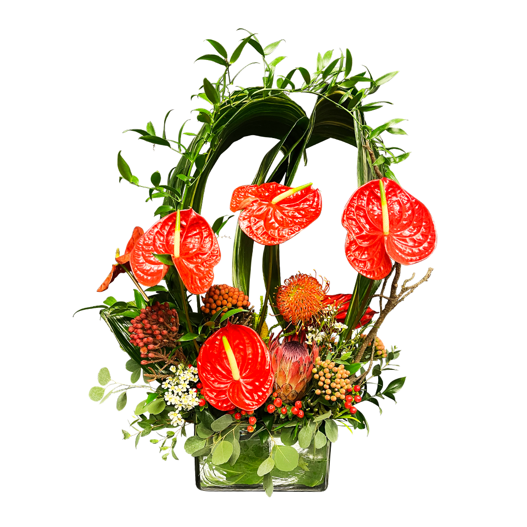 Red Flamingo Tropical Wonderland (Large)