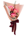 I Love You I 2 Tone Pink Rose Bouquet
