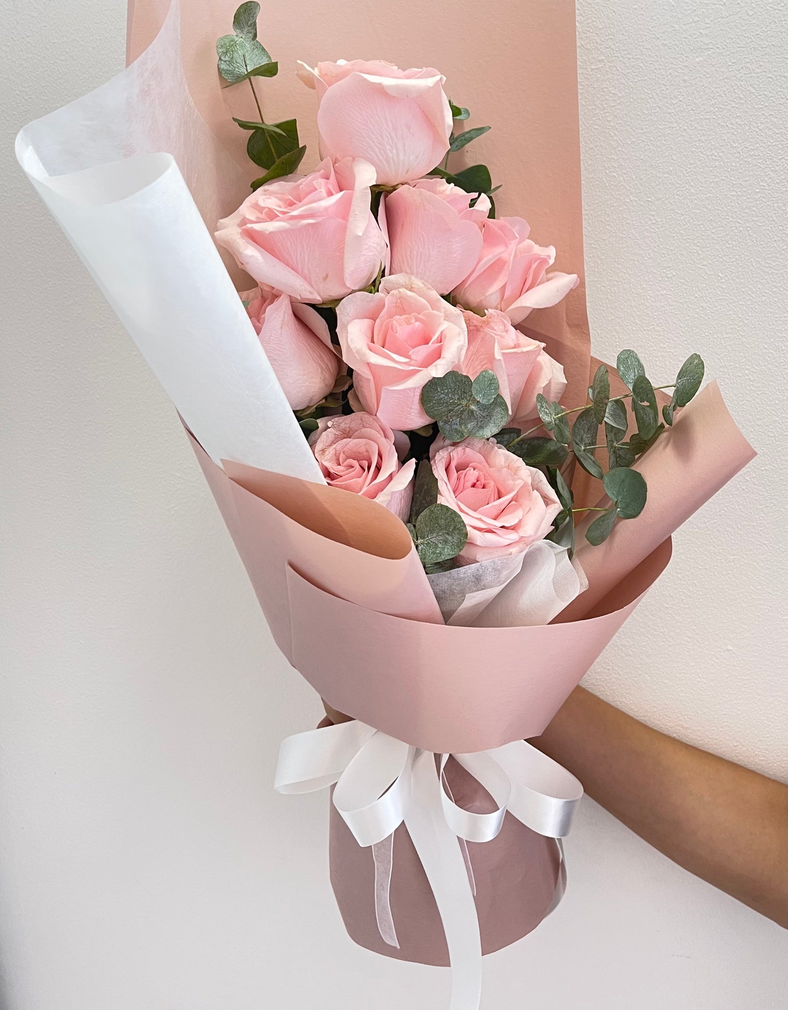 Ethereal Sweet Pink Tall  Bouquet