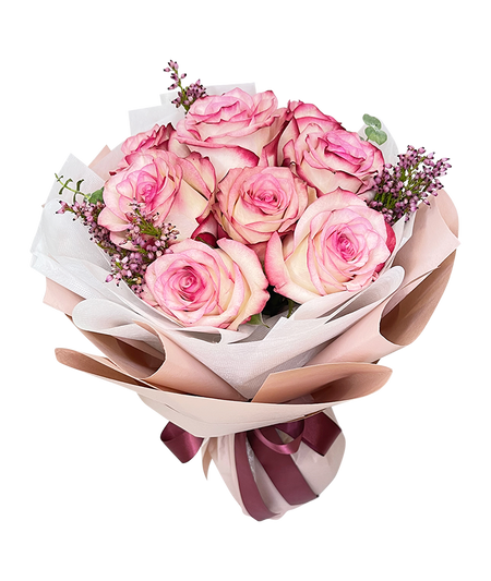 Vibrant Ombre Pink