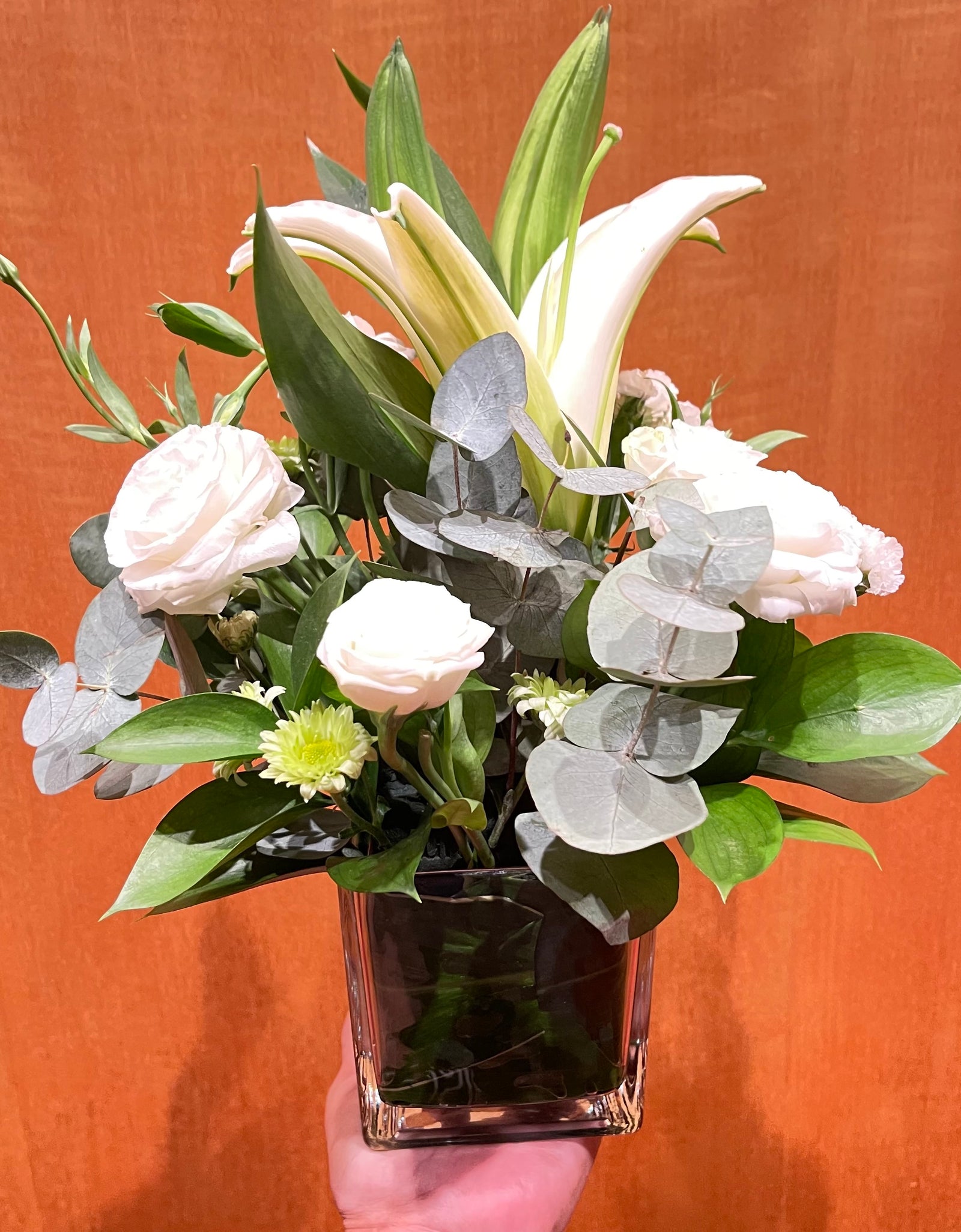 Serene White Blooms
