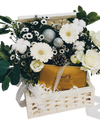 Festive Winter Blossoms Basket