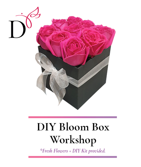 DIY Workshop | Bloom Box with Fresh Roses