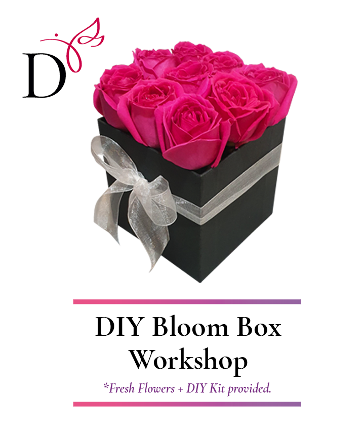 DIY Workshop | Bloom Box with Fresh Roses