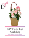 DIY Workshop I 2 Tone Roses in Flower Bag w Mini Bear