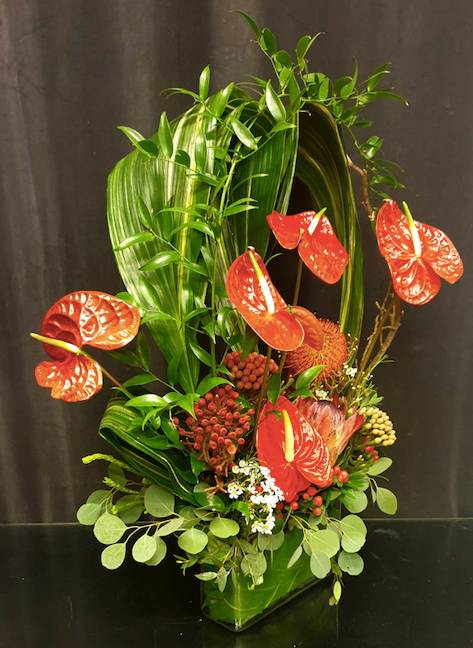 Red Flamingo Tropical Wonderland (Large)