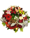 Christmas Wreath ( Fresh Flowers )