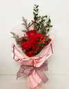 Red Rose Carnation Bouquet