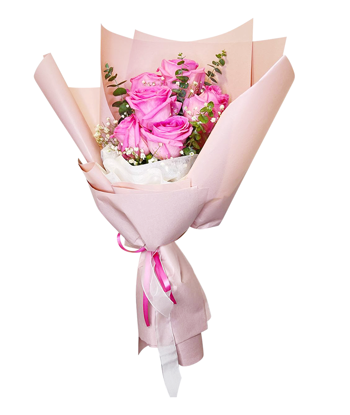 Sweet Pink Rose Bouquet