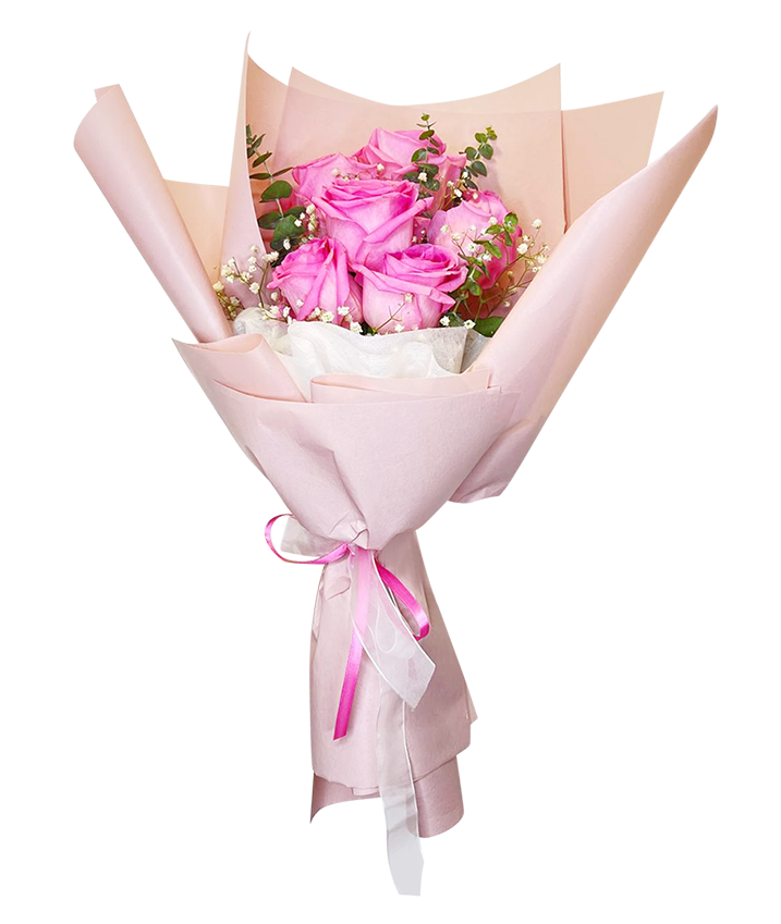 Sweet Pink Rose Bouquet