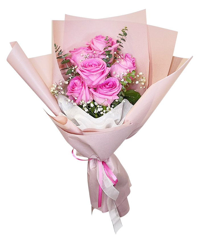 Sweet Pink Rose Bouquet
